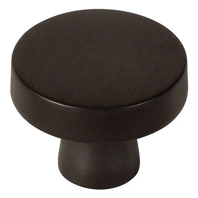 Cosmas Cabinet Hardware Oil Rubbed Bronze Modern Round Knobs #5234ORB
