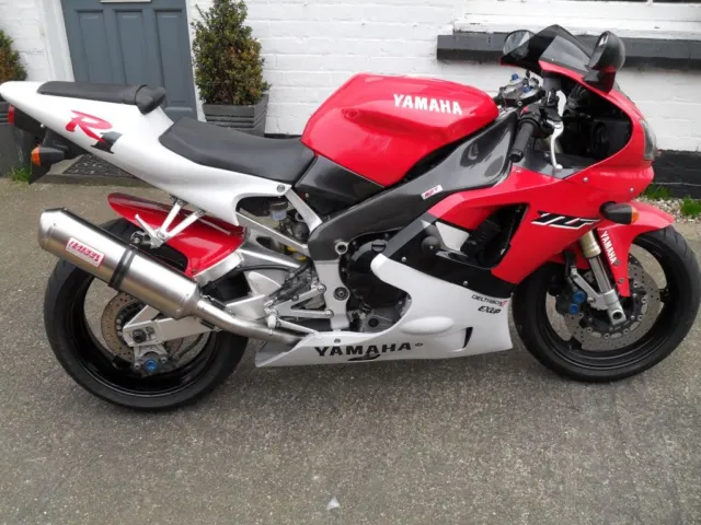 Yamaha YZF-R1 AUSPUFF HARRIS WORKS SLIP ON ROAD LEGAL 1998-2001