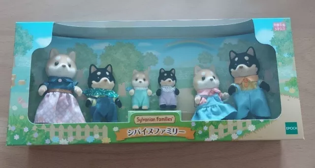 Sylvanian Families Shiba Inu dog Family Calico Critters Epoch Japan