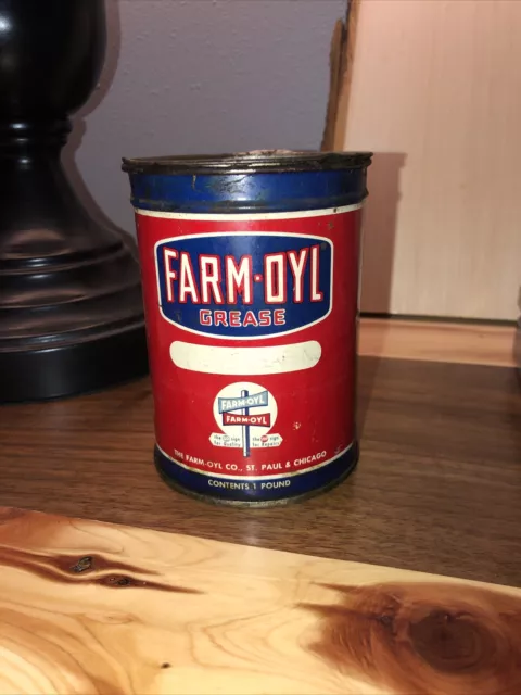 Vintage Farm-Oyl Grease 1 pound can