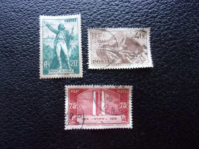 FRANCE - timbre yvert/tellier n° 314/316 obl (CYN31)
