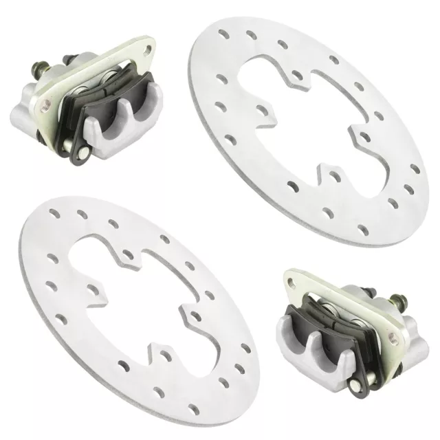 Front Left Right Brake Caliper w/ Disc Rotor fits Polaris Outlaw 525 2007 - 2011