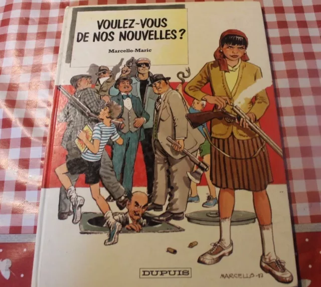 MARCELLO MARIC - Voulez-vous de nos nouvelles ? - 1987 - Bande dessinée