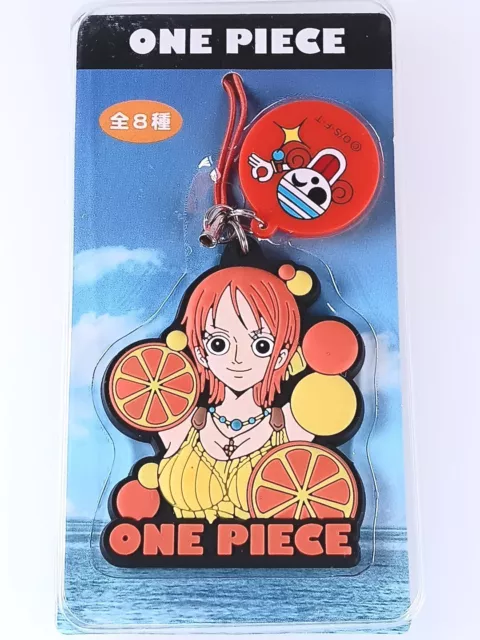 Nami One Piece Die Cut Rubber Strap Japanese From Japan F/S