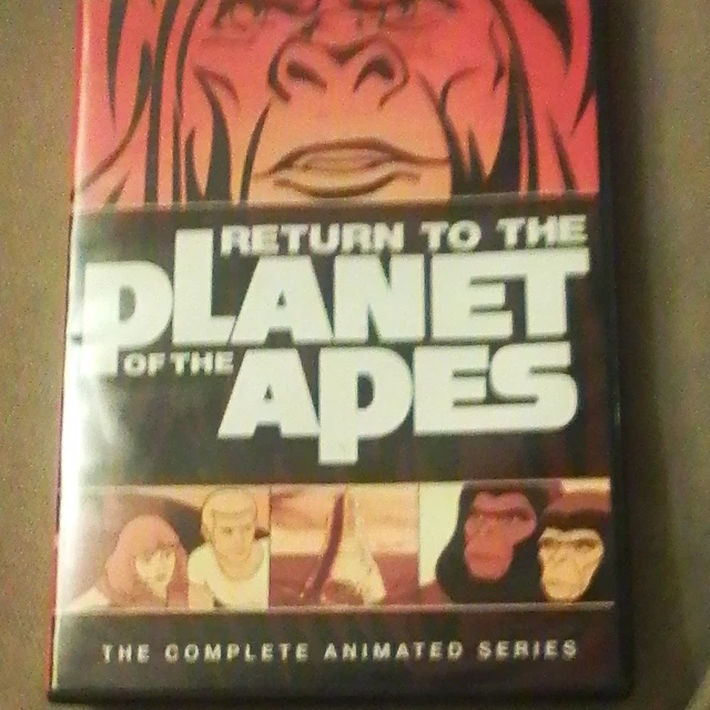 RETURN TO THE Planet of the Apes Complete Animated Series DVD Box
