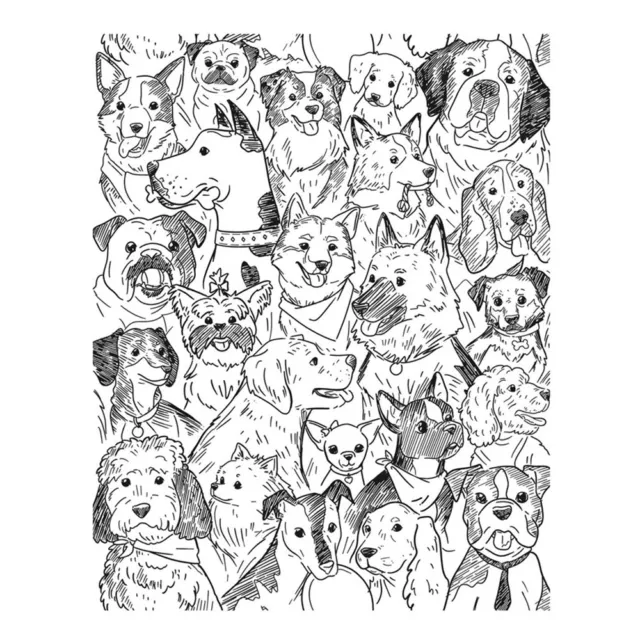 Cute Animals Dog Clear Rubber Stamp Stamping For DIY Scrapbooking Craft Album