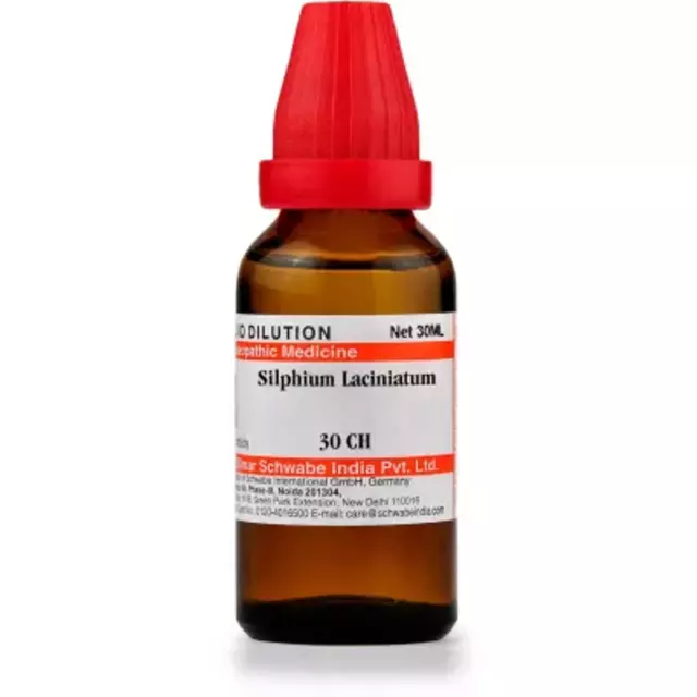 Willmar Schwabe India Silphium Laciniatum (30 ml) 100% homeopático