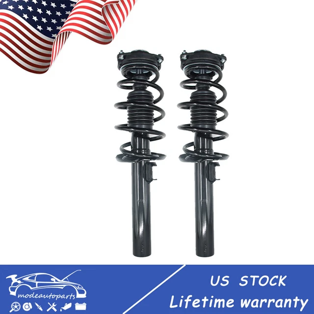 2x Front Shock Struts Assembly For VW Jetta Beetle Golf Passat Audi A3 172311
