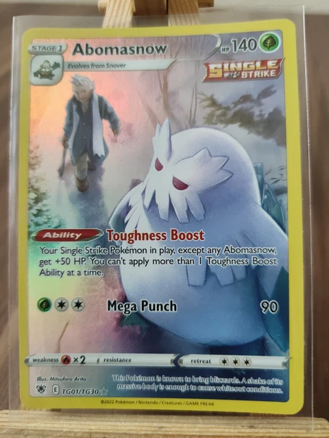 Abomasnow TG01/TG30 Astral Radiance Trainer Gallery Ultra Rare Pokemon Card New