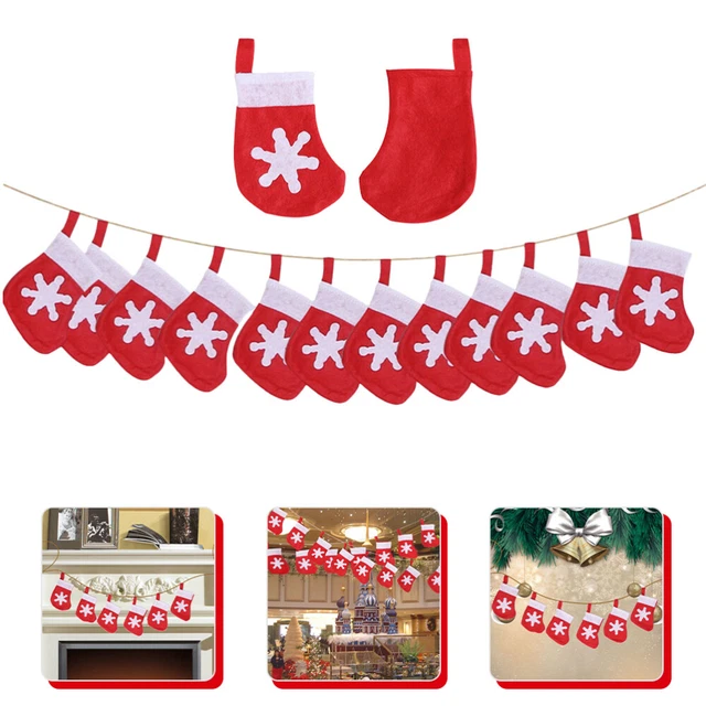 Bandera de Navidad vintage pancarta de Navidad abrigo de Navidad pancarta interior