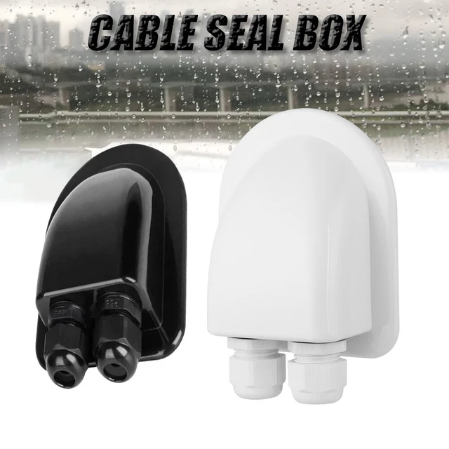 DOUBLE CABLE ENTRY Gland Solar Panel Roof Top Mounting Caravan Boat RV