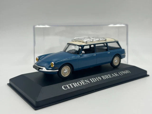 Boîte Vide CIJ échelle 1:43 - Citroën ID19 Break - Modèle 3/4 - Occasion Collection