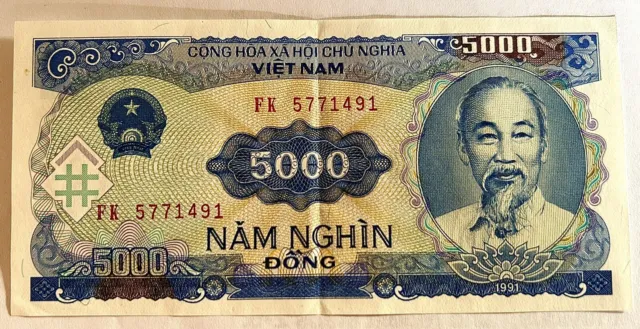 5000 NAM NGHIN DÔNG, Bank of Vietnam
