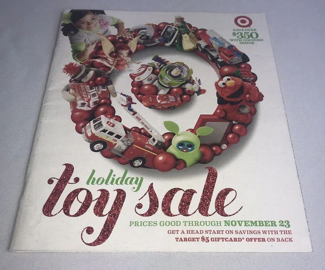 TARGET HOLIDAY TOY Sale Christmas Catalog Book 2011 10.19 PicClick