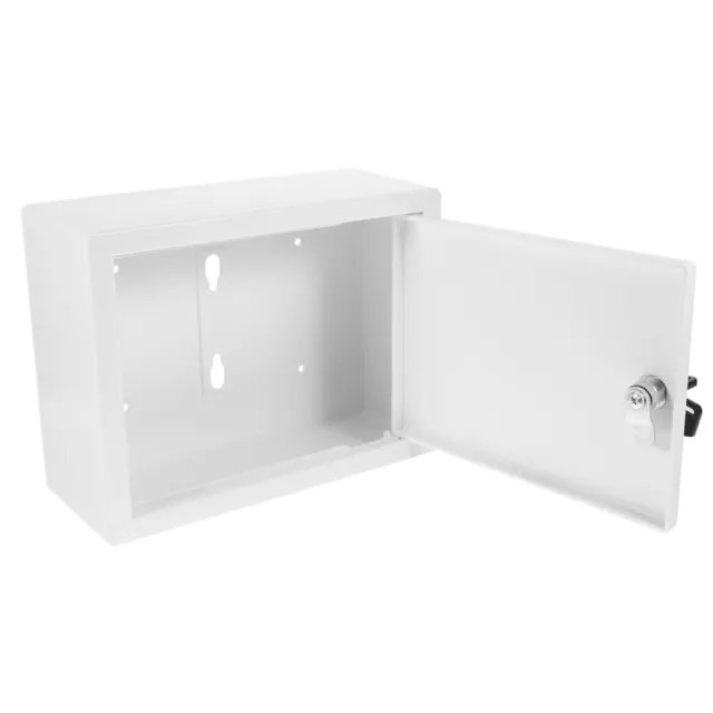 Wall-Mount Lockable Mailbox for Secure Outdoor Home Delivery-NQ