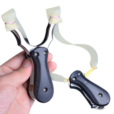 Archrey Nero Caccia Fionda a catapulta arco Slingbow Piatto Elastico riprese 
