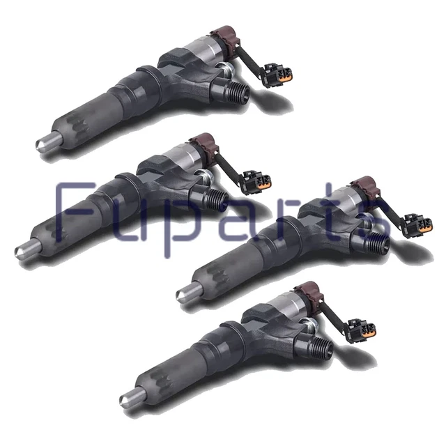 4Pcs Common Rail Fuel Injector 23670-E0540 For Kobelco SK300-8 SK200-8 Hino J05E