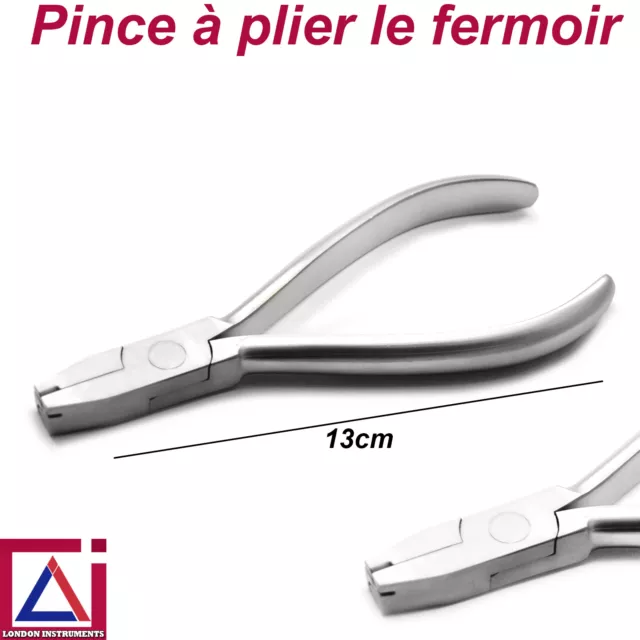 Pince à plier le fil de fermoir dentaire ajustant la formation de la boucle CE