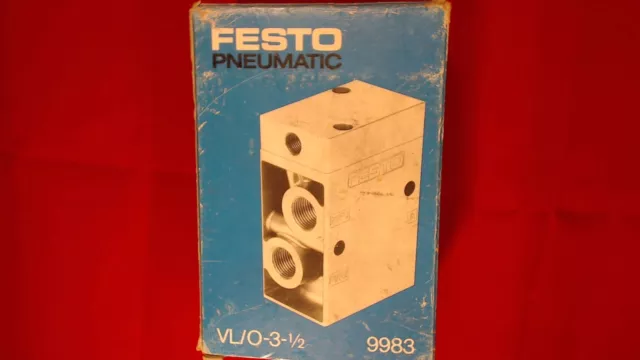 Vanne Festo VL/0-3-1/2, N° 9983 pneumatique