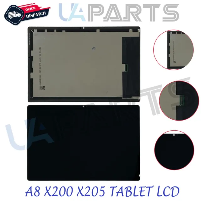 For Samsung Galaxy Tab A8 2021 10.5" X200 X205 LCD Display Touch Screen Assembly