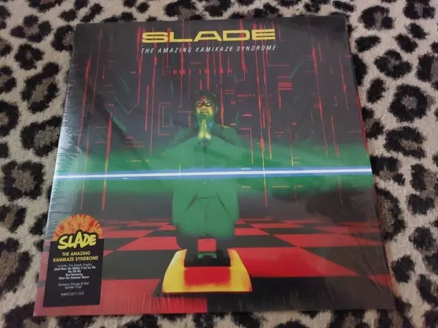 Slade The Amazing Kamikaze Syndrome 12" SPLATTER VINYL LP