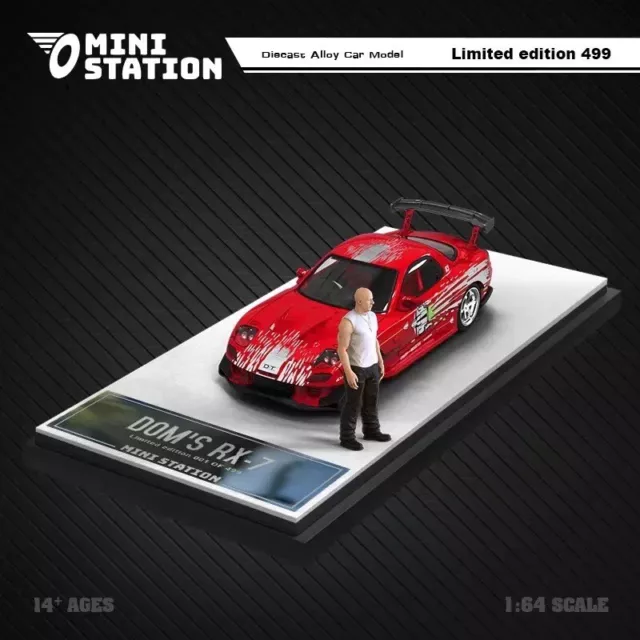 Mini Station 1:64 Dom’s Mazda RX7 FD Fast & Furious Hot Item