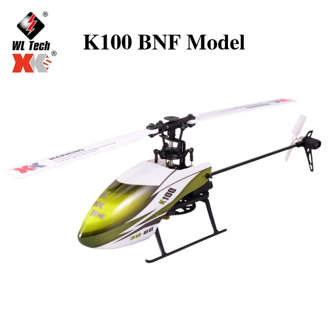 WLTOYS XK K100 6CH 3D Remote Control Toy RC Helicopter BNF