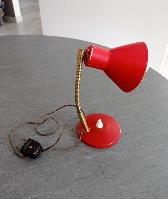 Lampe Vintage Année 60 – Rare Et Très Belle, Occasion, Charme Rétro
