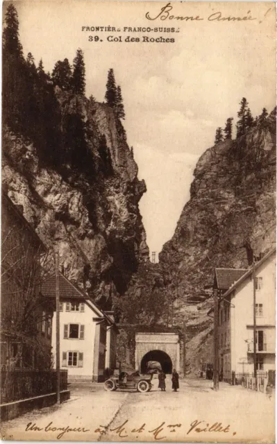 CPA Frontiere Franco-Suisse - Col des Roches (183609)