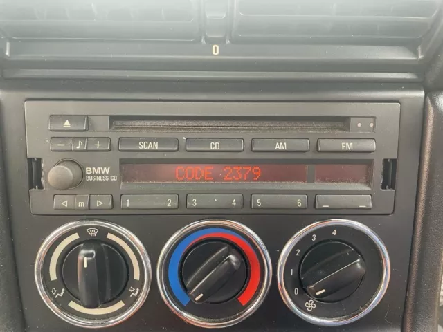 BMW 3 Series E36 CD playerCD43 radio car stereo Supplied with radio code 