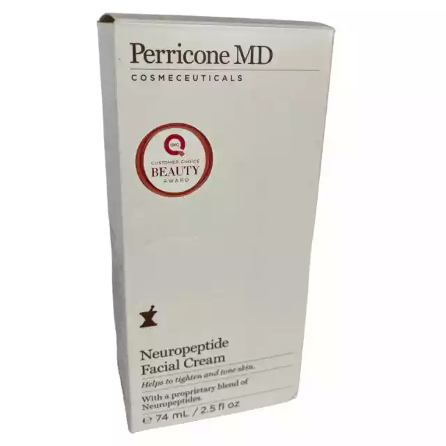 NUEVA crema facial Perricone MD neuropéptide 2,5 fl oz