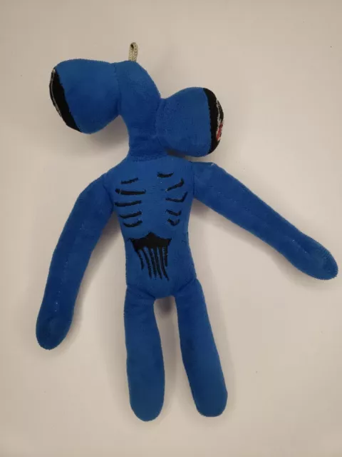 CARTOON SIREN HEAD Horror Plush Black White Stuffed Doll Kids Boy Gift Toys  15In