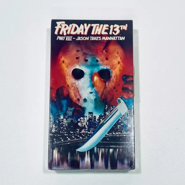 Friday The 13th Part VIII/8 Jason Takes Manhattan VHS 1994 Brand New Sealed