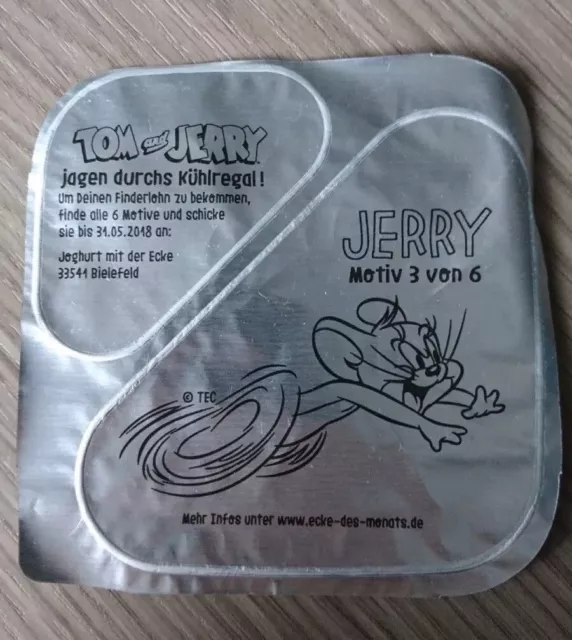 Tom und Jerry Motiv 3/6 Müller Joghurt mit der Ecke des Monats