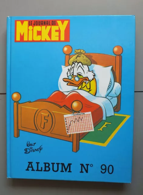 Le Journal De Mickey - Album N° 90 - Reliure Editeur