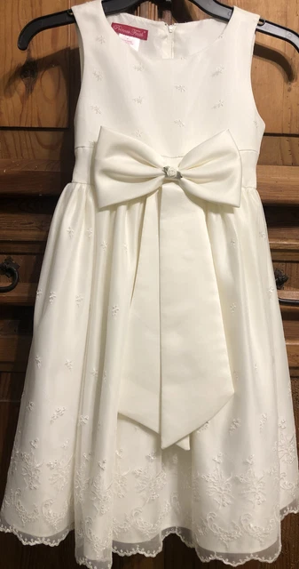 Princess Faith Girl size 8 Dress Flower Wedding Pageant Birthday Christmas