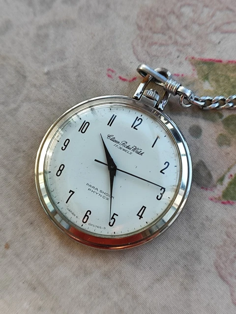 Orologio Da Tasca Vintage Con Bussola E Collana – Massonico, Cassa In Rilievo, Quarzo