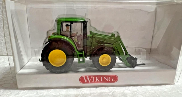 WIKING 871 Tracteur Eicher Avec Faucheuse - 1/87 HO - Miniature Agricole NEUVE
