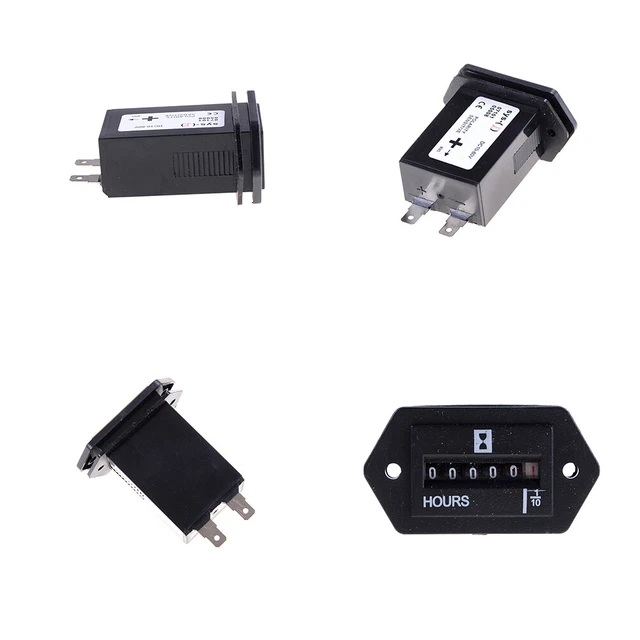 Contaore Digitale 12V DC - Per Barca, Trattore, Generatore - Generico