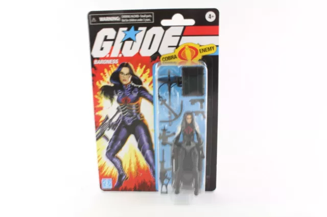 GI Joe Baroness klassifizierte Retro Original Actionfigur ARAH