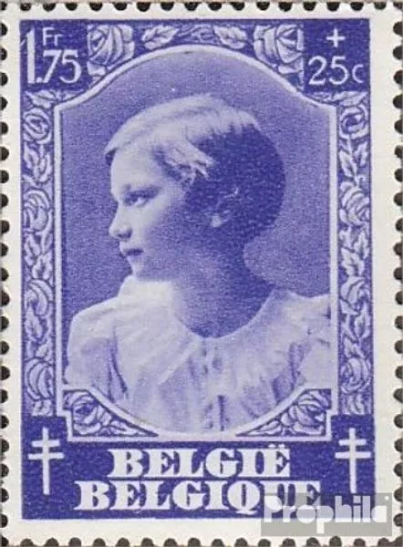 Belgique 463 neuf 1937 la tuberculose