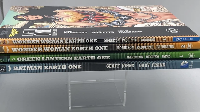 DC Comics Earth One Hardcovers Trade Lot Batman Green Lantern Wonder Woman 5 TPB