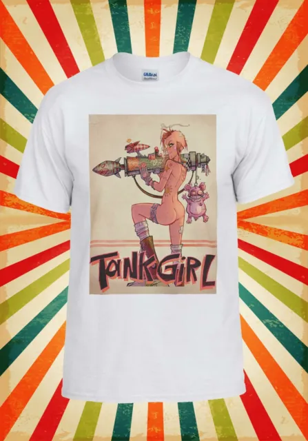 Tank Girl Bazooka Sexy Punk Funny Men Women Vest Tank Top Unisex T Shirt 1922
