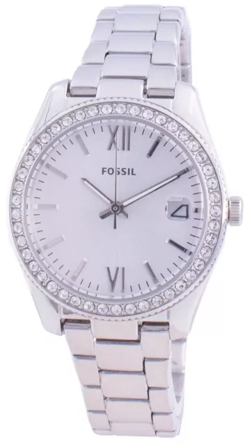 Orologio Donna FOSSIL SCARLETTE ES4317 Bracciale Acciaio Swarovski NEW