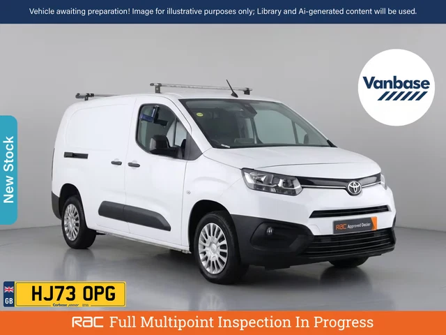 2023 TOYOTA PROACE 1.5D 100 Icon Van [6 Speed] PANEL VAN DIESEL Manual ...