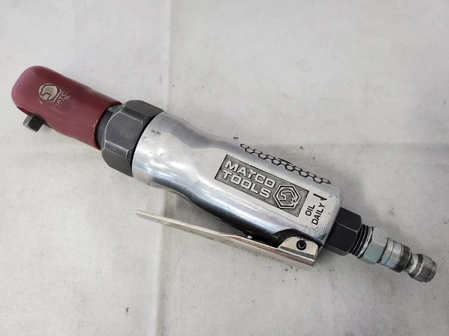 Matco Tools MT1835 Air Ratchet, 1/4" Dr with Rubber Head Cover, Ships Free