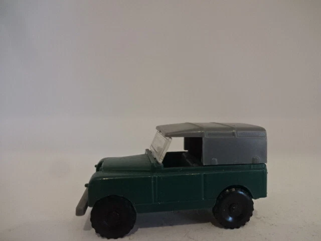 Copie veicoli commerciali Wiking/1977-1982/verde Landrover con 2 viti sul tetto