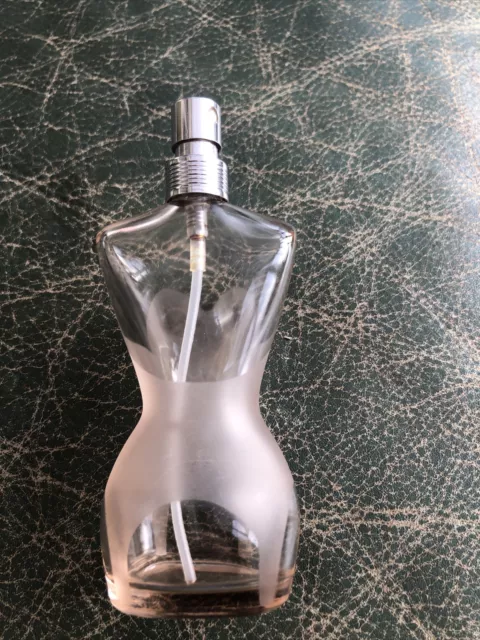 JEAN PAUL GAULTIER Woman Vintage Empty perfume bottle 5” Height $8.20 ...