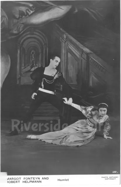 Robert Helpmann Margot Fonteyn Hamlet 1940er Jahre Ballettfoto (#179)