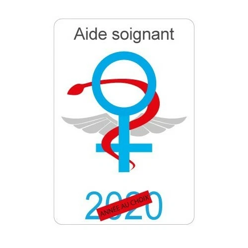 Autocollant Sticker - Vignette Caducée 2026 Pour Pare Brise En
